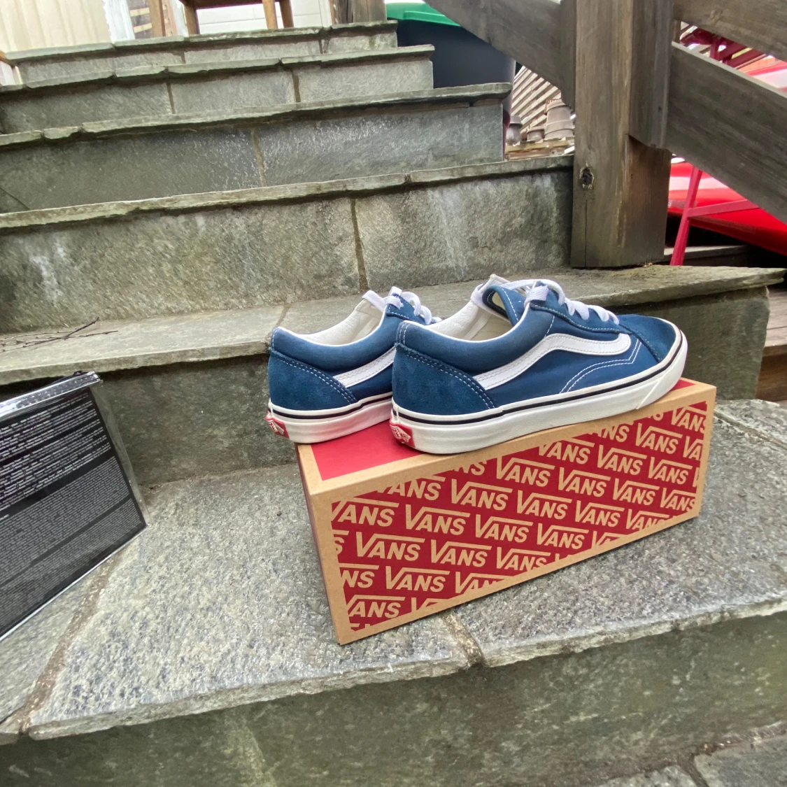 Blå sneakers från Vans