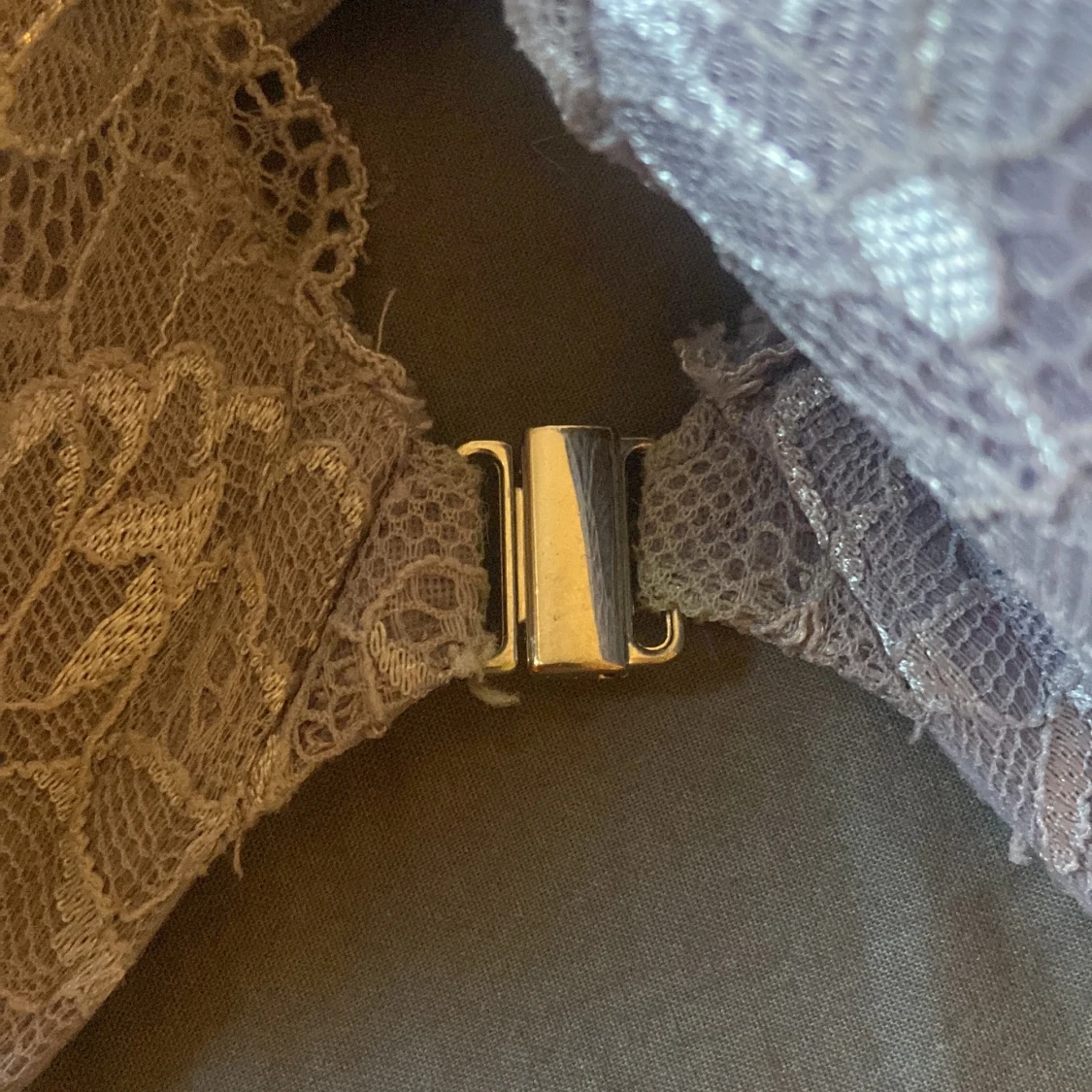 Grå spets-BH från Lindex - 3