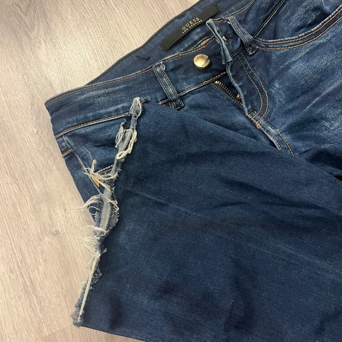 Lågmidjade bootcut jeans - 2