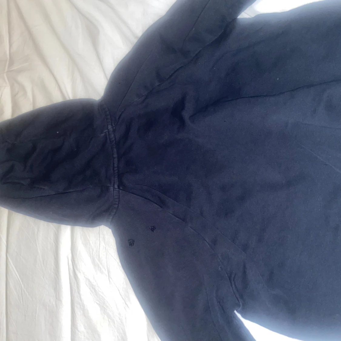 Svart Nike hoodie med dragkedja - 3