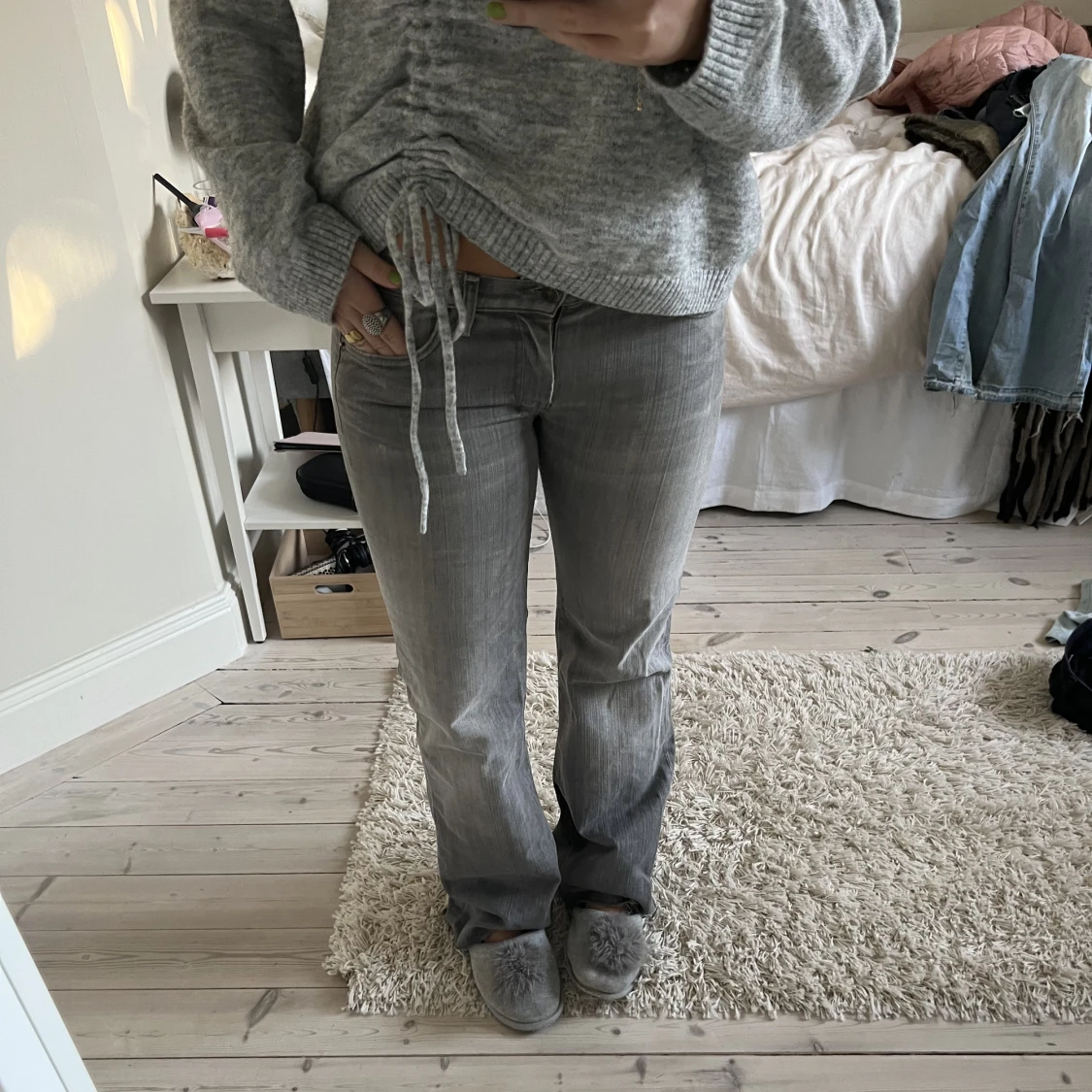 Lågmidjade jeans 