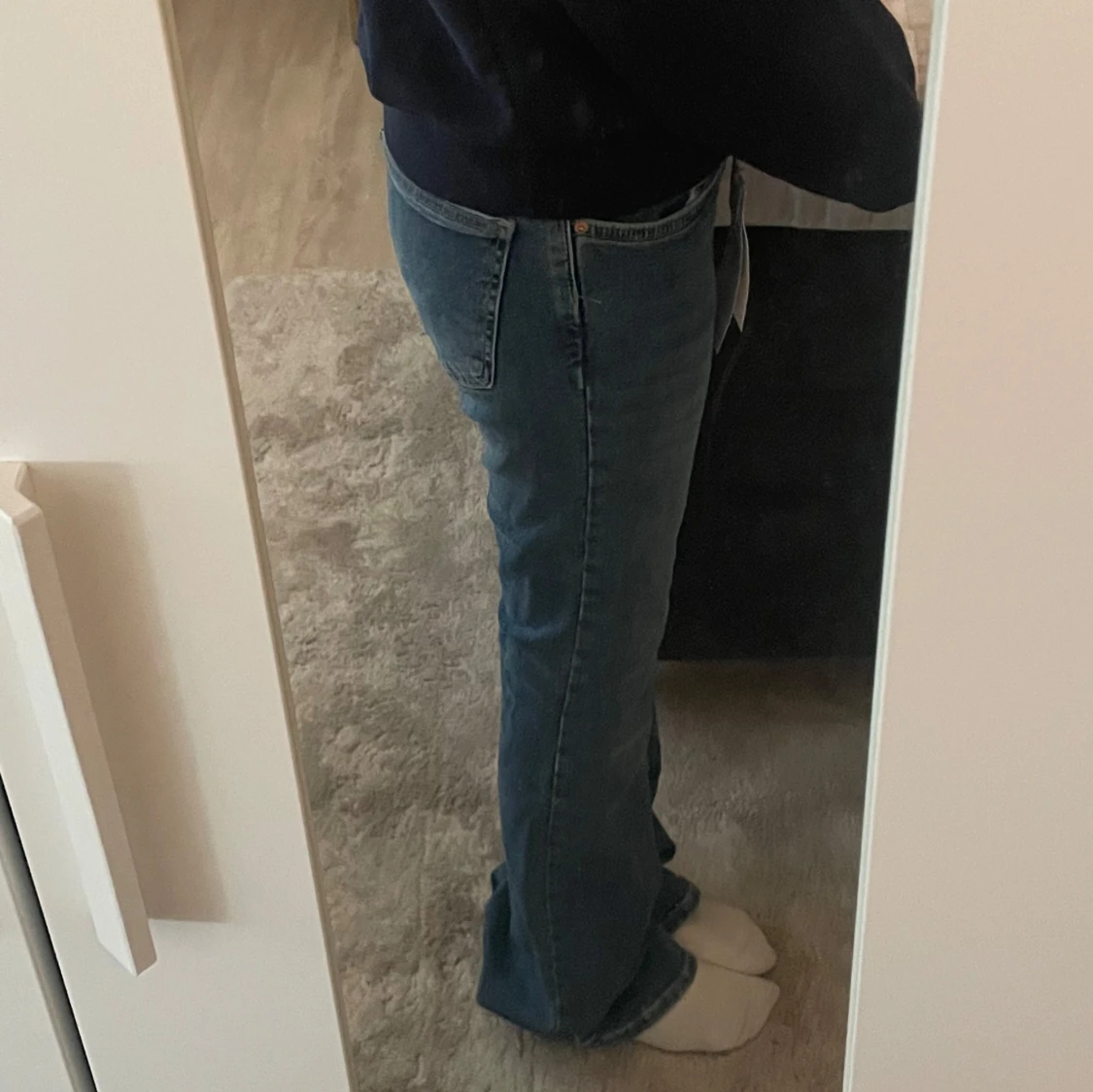 Low waist bootcut jeans - 90