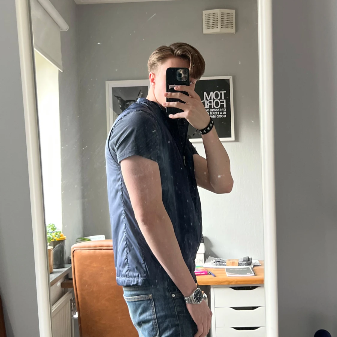 Mörkblå väst från Berkeley - 2