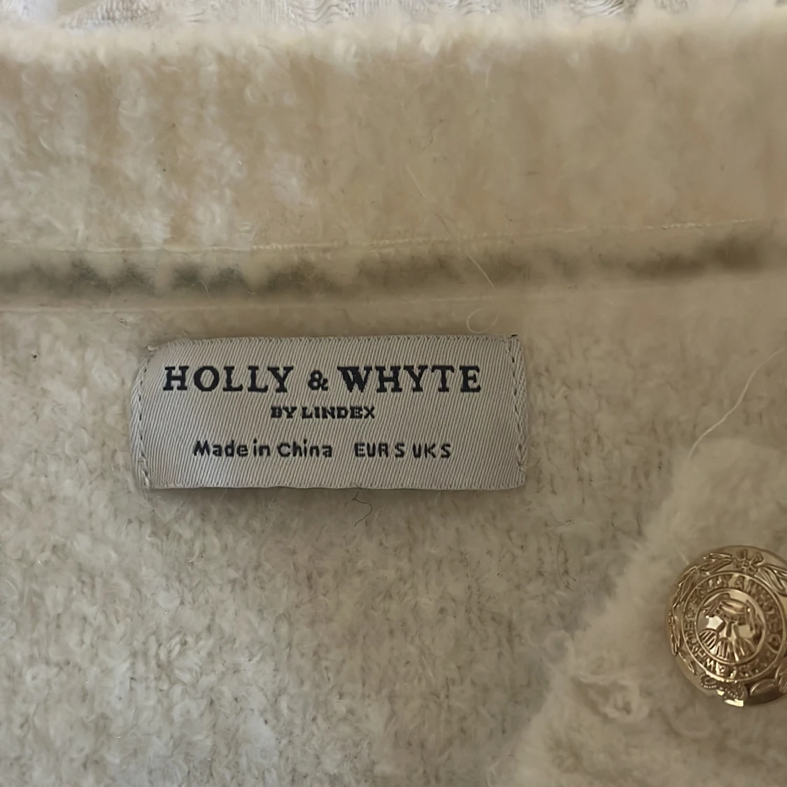 Vit kofta från Lindex  - 3