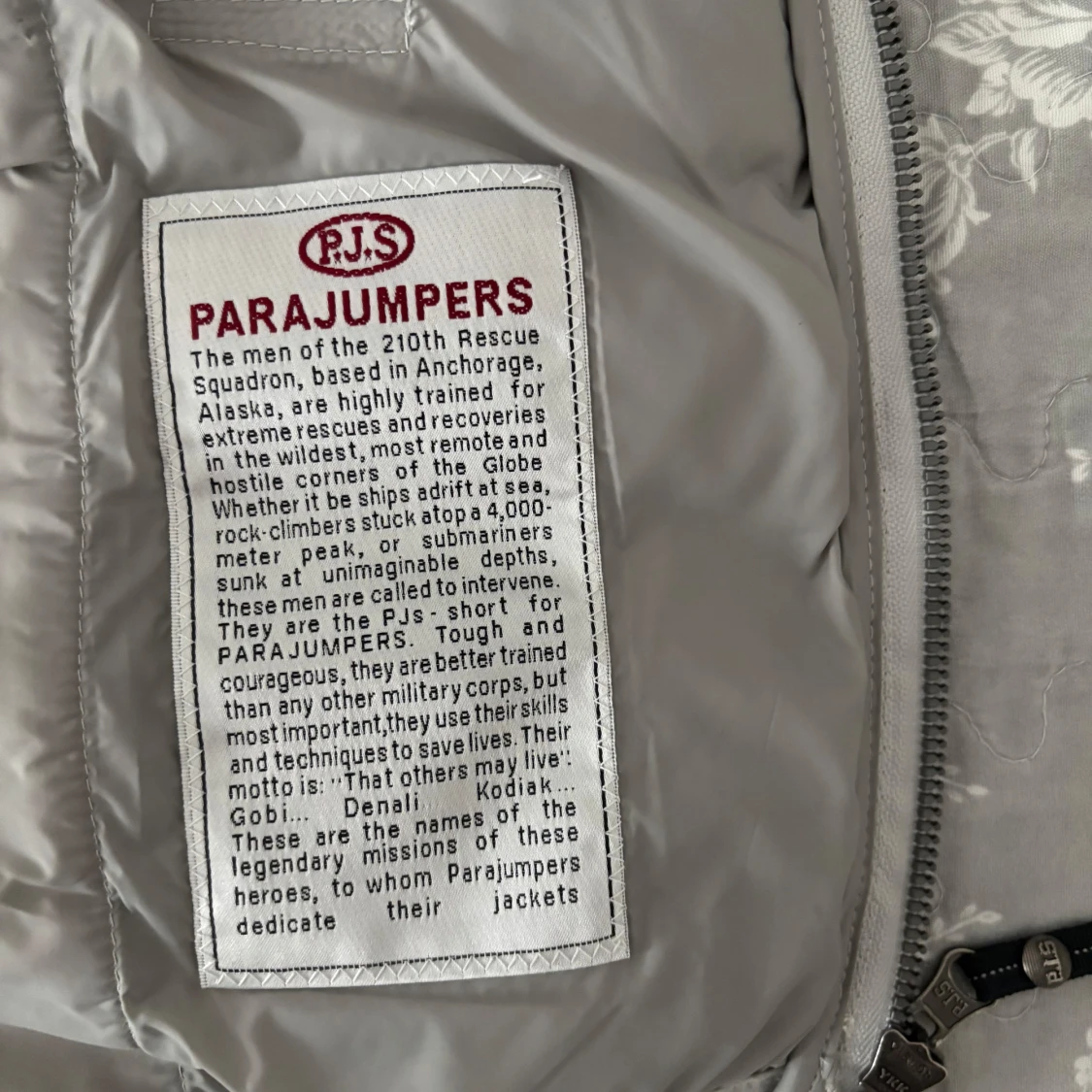 Ljusgrå Parajumpers Hybrid Cardigan Nolan - 4