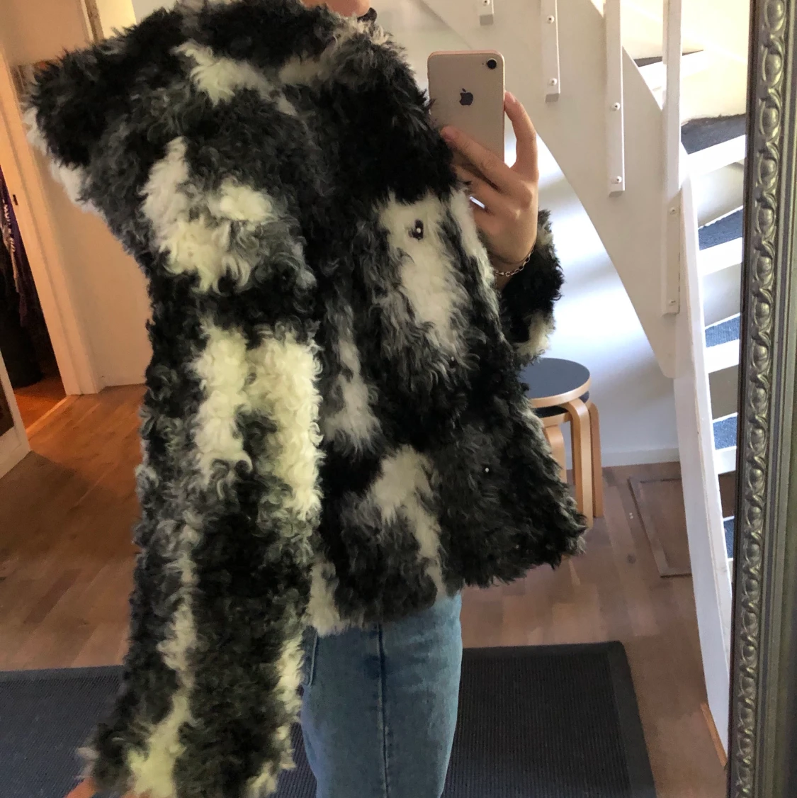Fluffig jacka - 90