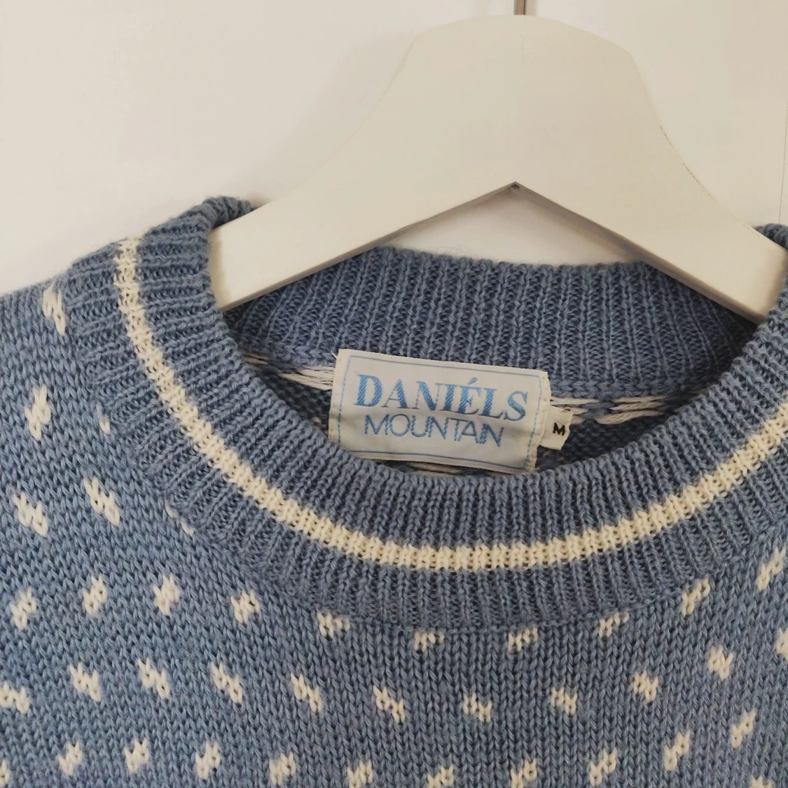 Retro stickad tröja - 90