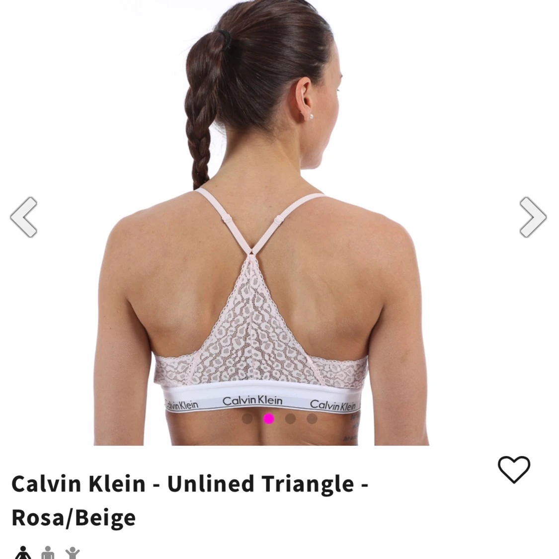 Rosa Ck topp storlek xs - 90