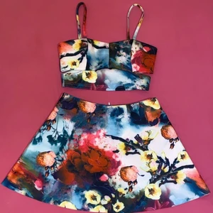 2 pieces set  - This item is from ( ON Twelfth )  2 pcs set  Size :S  NEW WITHOUT TAG MATERIAL: 100% polyester 