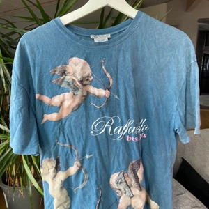 Graphic t-shirt - Såå fin tröja som jag köpte från Zara i Spanien! Den är nästan helt oanvänd och därför super fint skick. Den är i storlek S, men är oversize i modellen och jag skulle säga att den även passar XS-M beroende på hur man vill att den ska sitta.💕💕