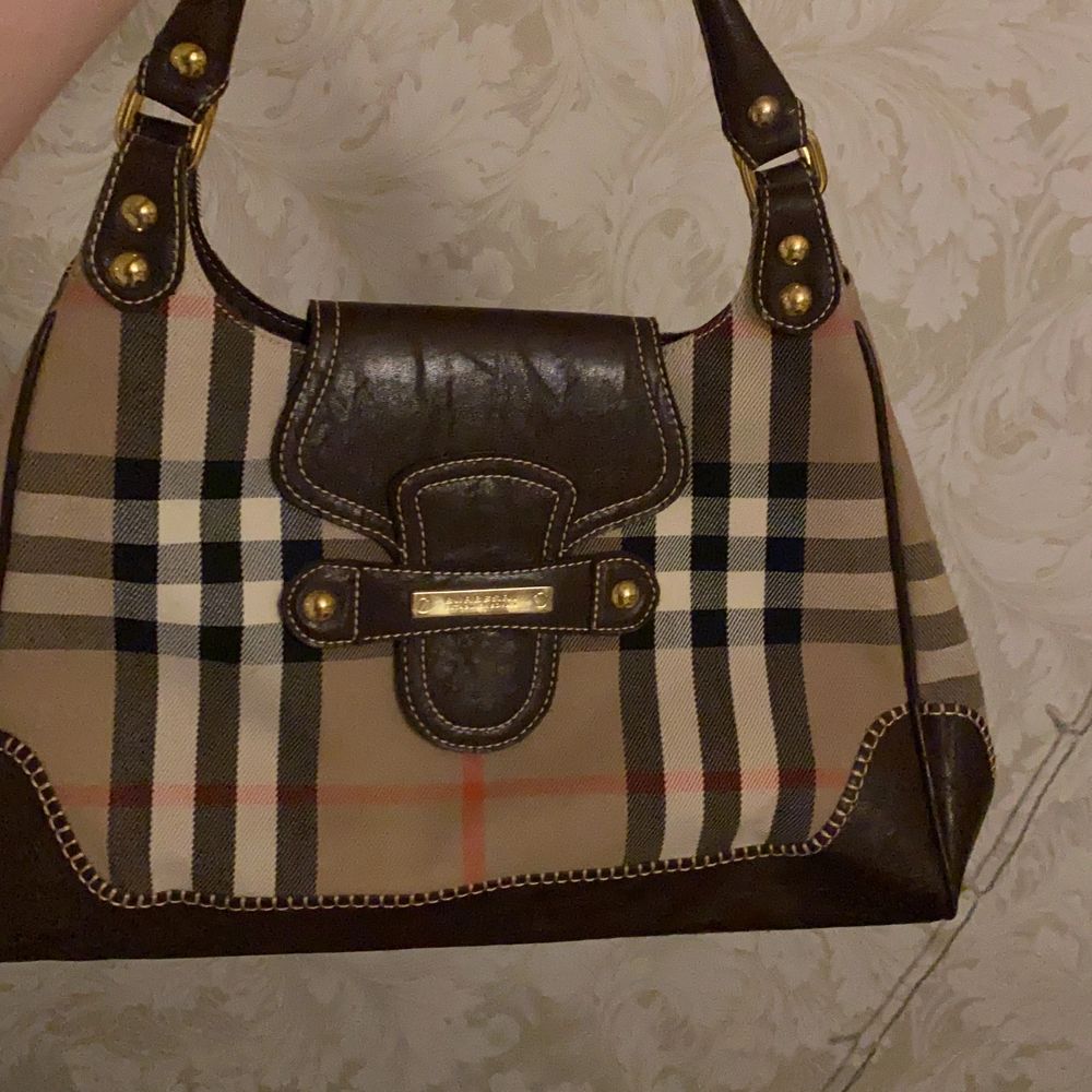 Burberry väska hot sale