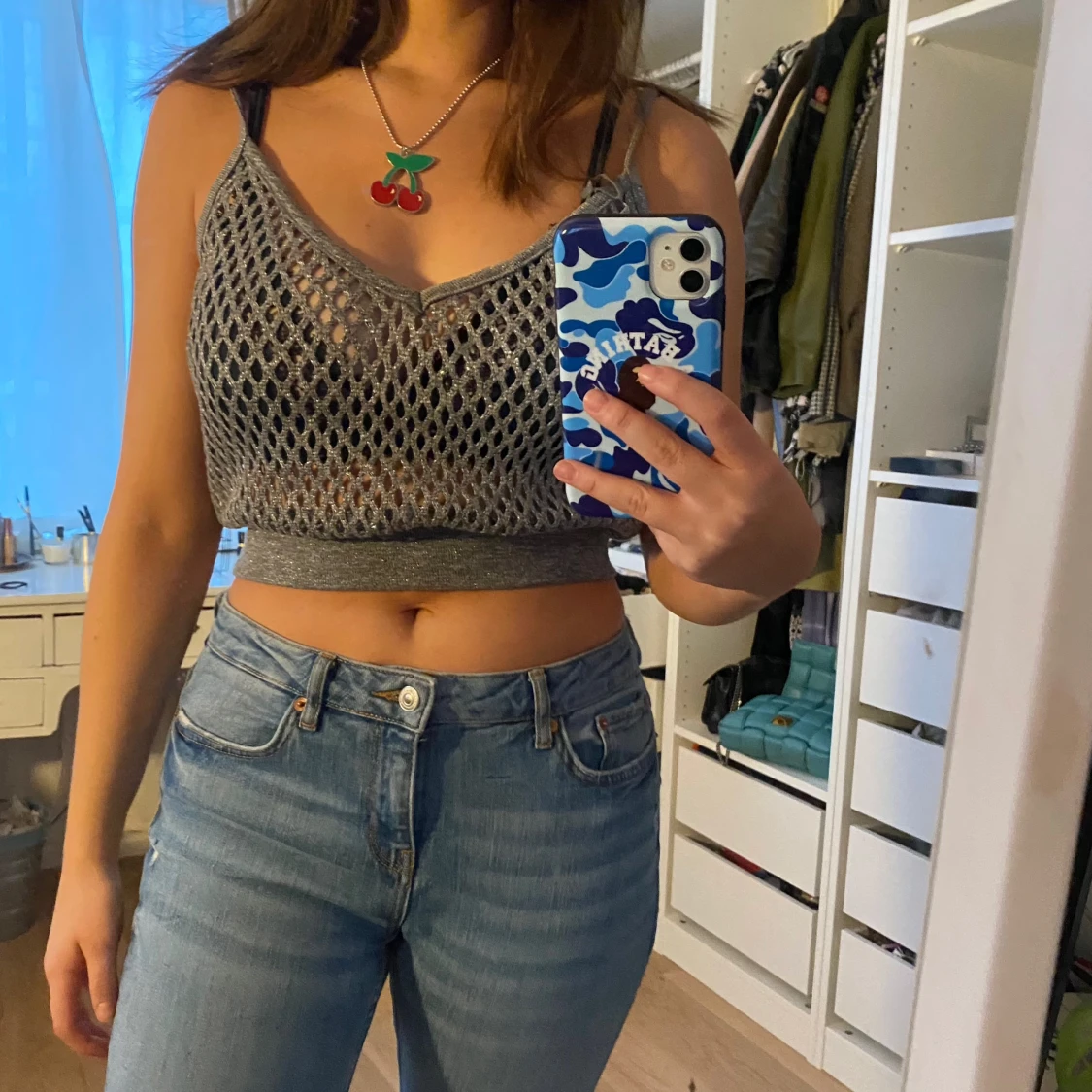 Glittrigt nätlinne!