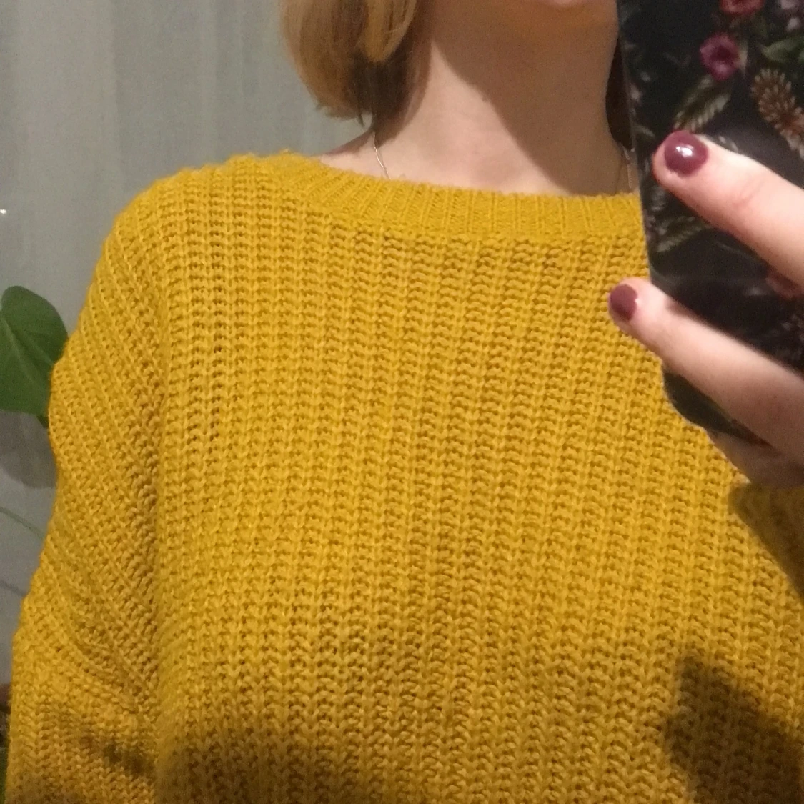 Senapsgul tröja  - 91