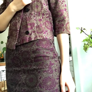 Vintage set, kjol och jacka.  - Vintage set, kjol och jacka. 36, S. 