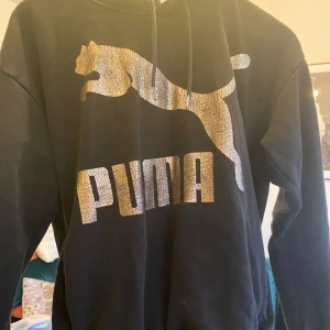 Huvtröja från puma  - Huvtröja från puma, trycket har nötts ut lite men fortfarande superskön!