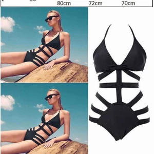 Baddräkt - Svart baddräkt.Passar S och M