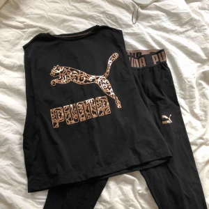  - Säljer dessa träningstights och linne ifrån Kenzas första kollektion med Puma. Kan säljas separat med, men säljer helst tillsammans. 