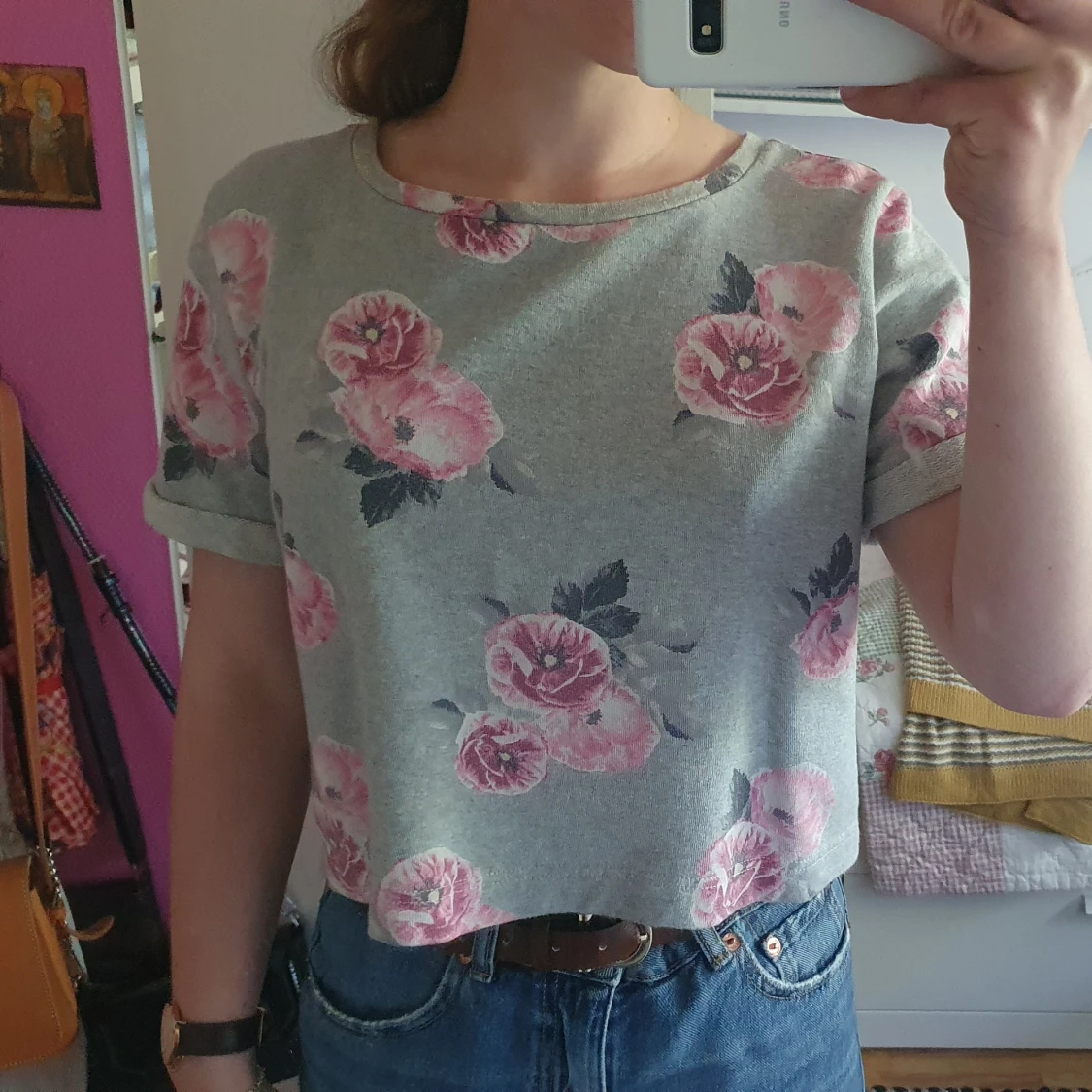 Croppad tjockare topp - 90