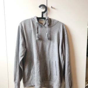 grå hoodie - grå goodie, otroligt mysig och välanvänd. inga slitningar mer än att den är smått nopprig på insidan. bra passform, passar de flesta. storlek L 