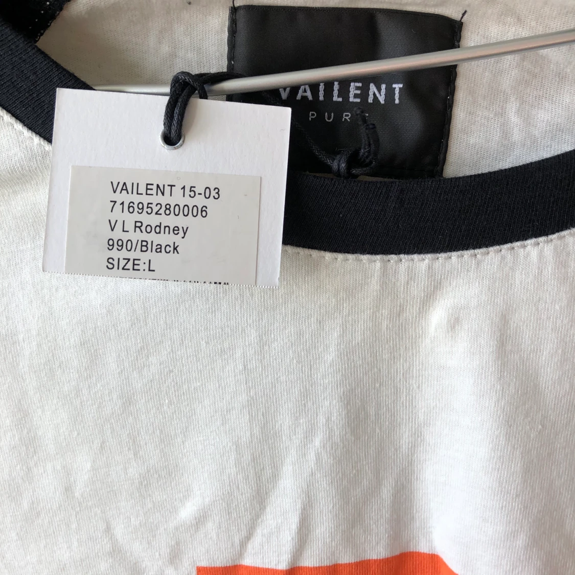 Contrastärmad tröja - 90