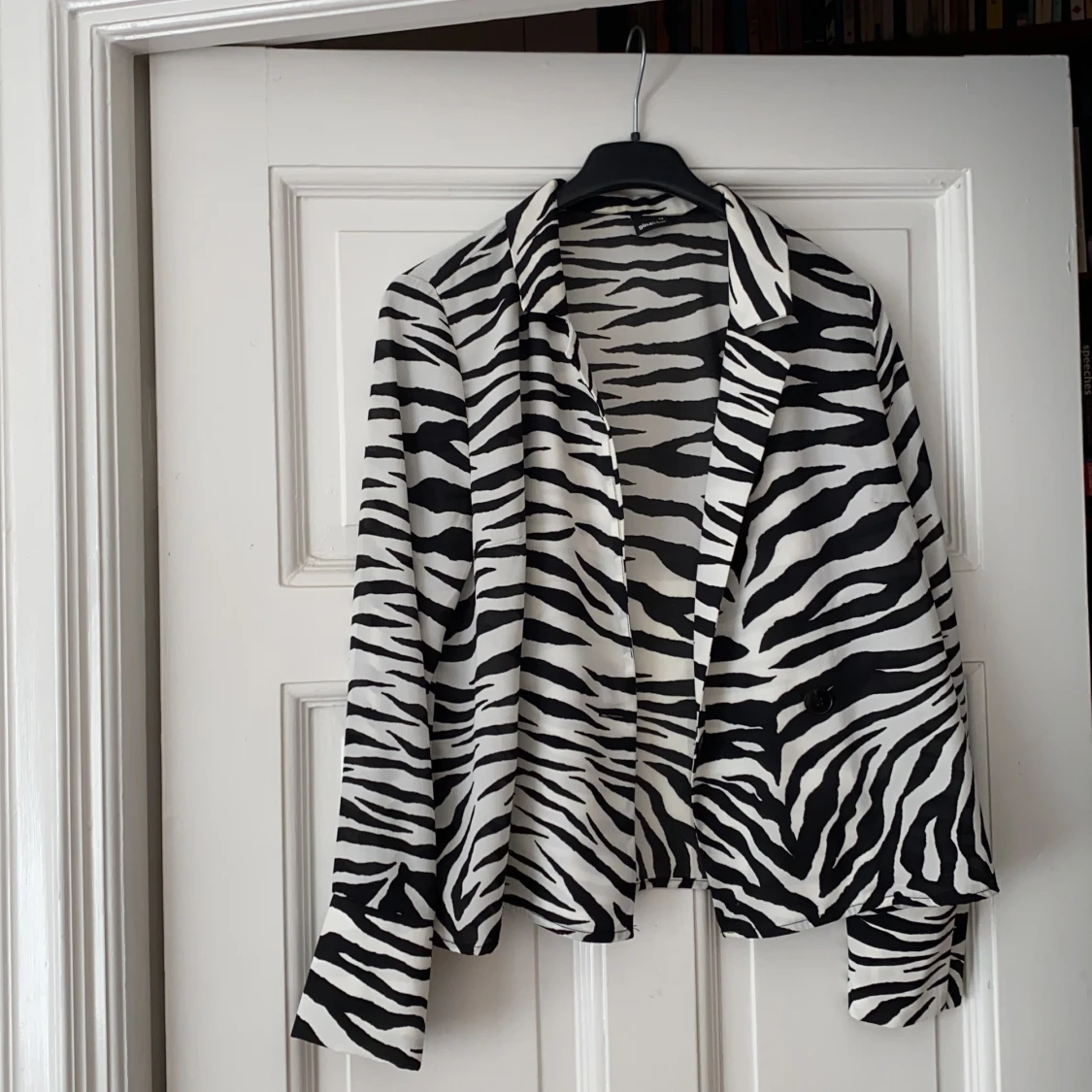 Zebramönstrad kavaj