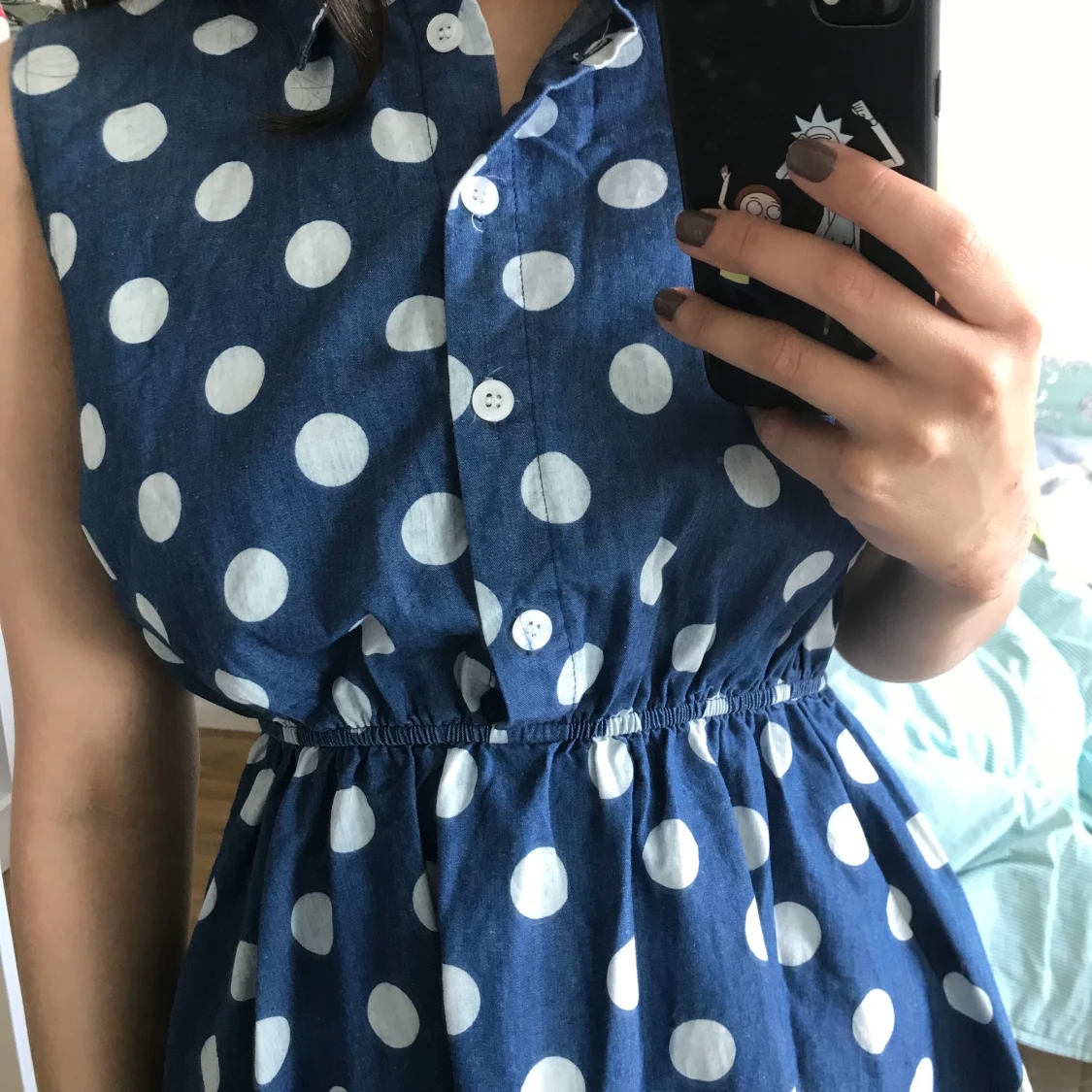 Gullig klänning - 90