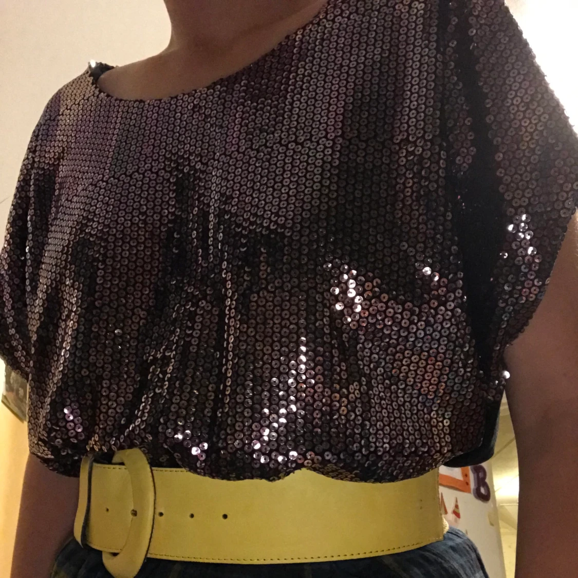 Top/blus från XLNT strl XL - 90