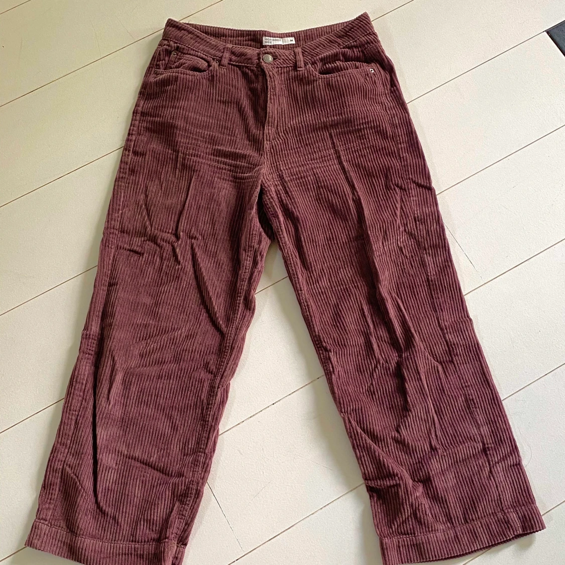 korta smuts rosa manchester byxor - 90