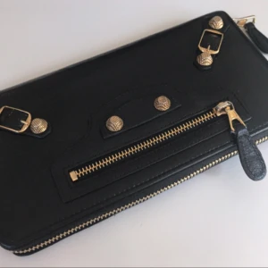  - Balenciaga plånbok Giant Gold, superfint skick!
