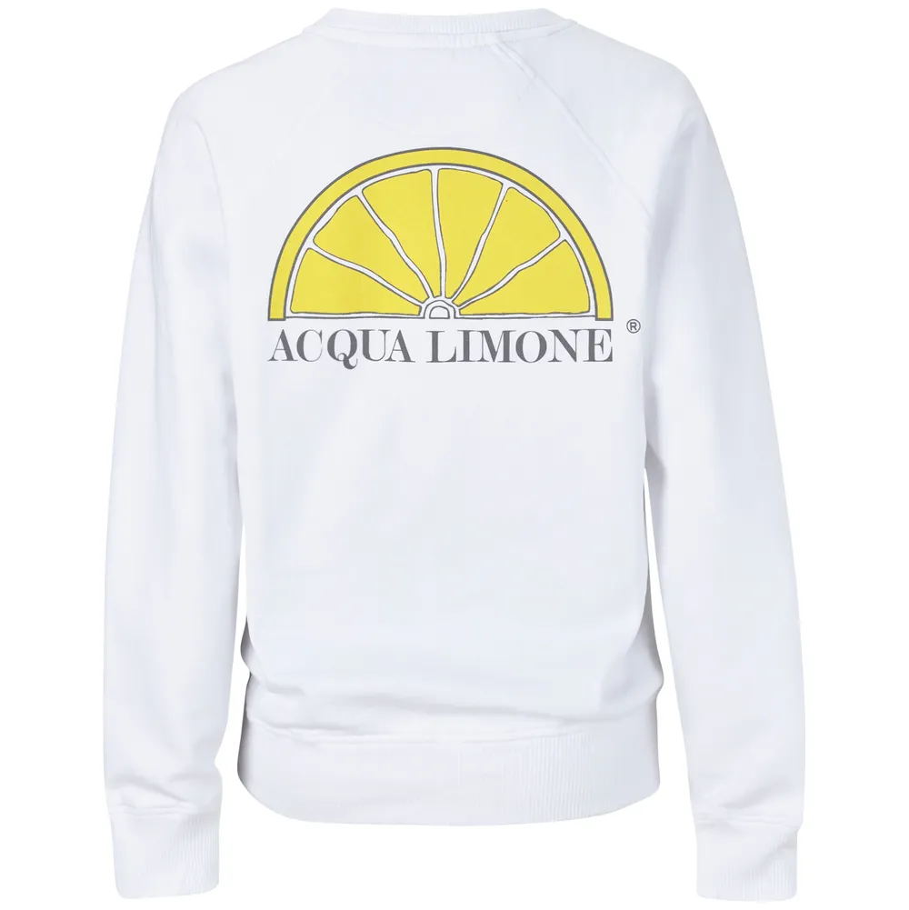 Vit Acqua limone sweatshirt. Sparsamt använd. Tröjor & Koftor.