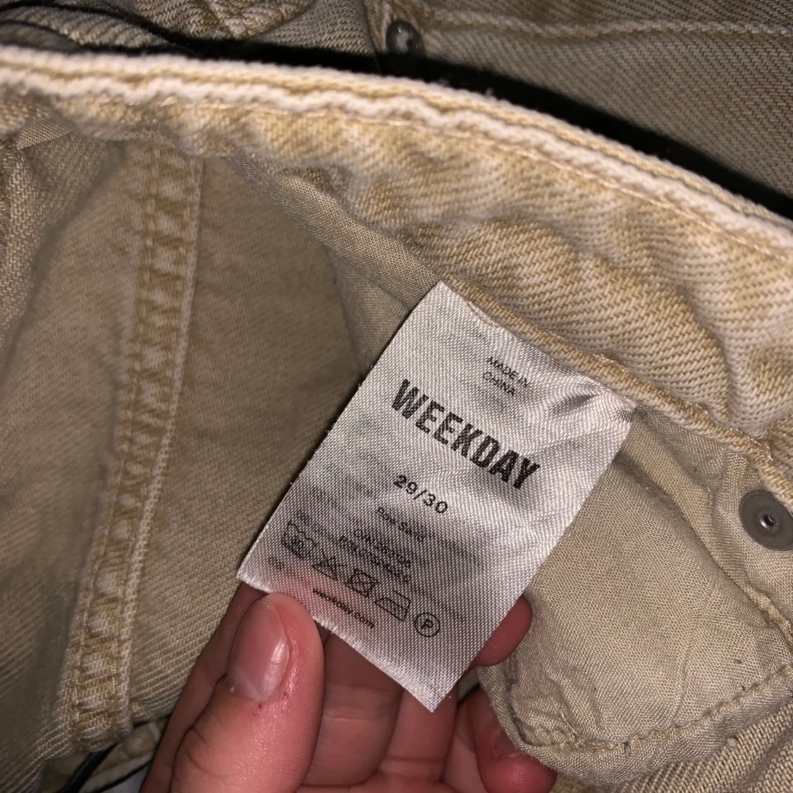 Rowe jeans från weekday - 90