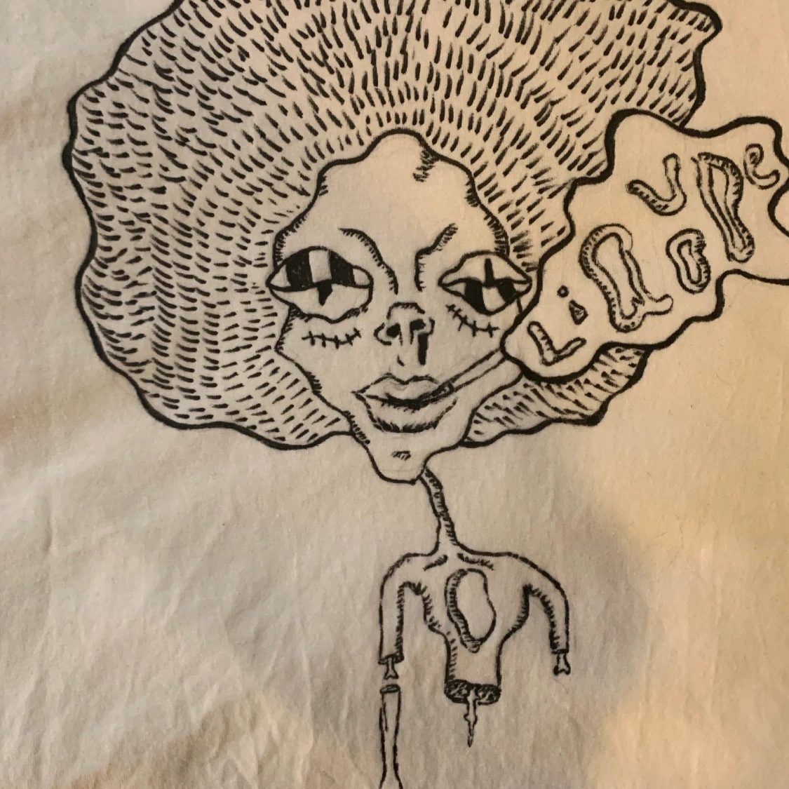 T-shirt med tryck - 91