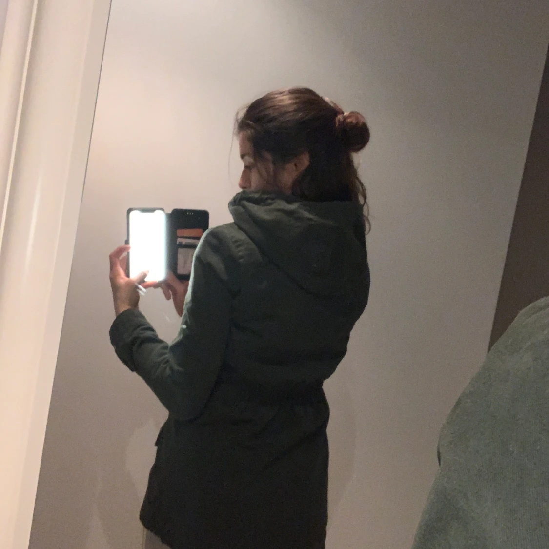 Militärgrön höstjacka - 91