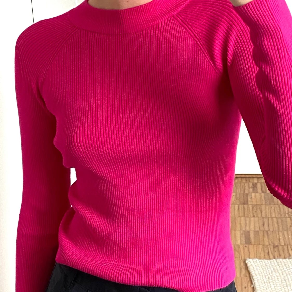 Rosa långärmad  - 90