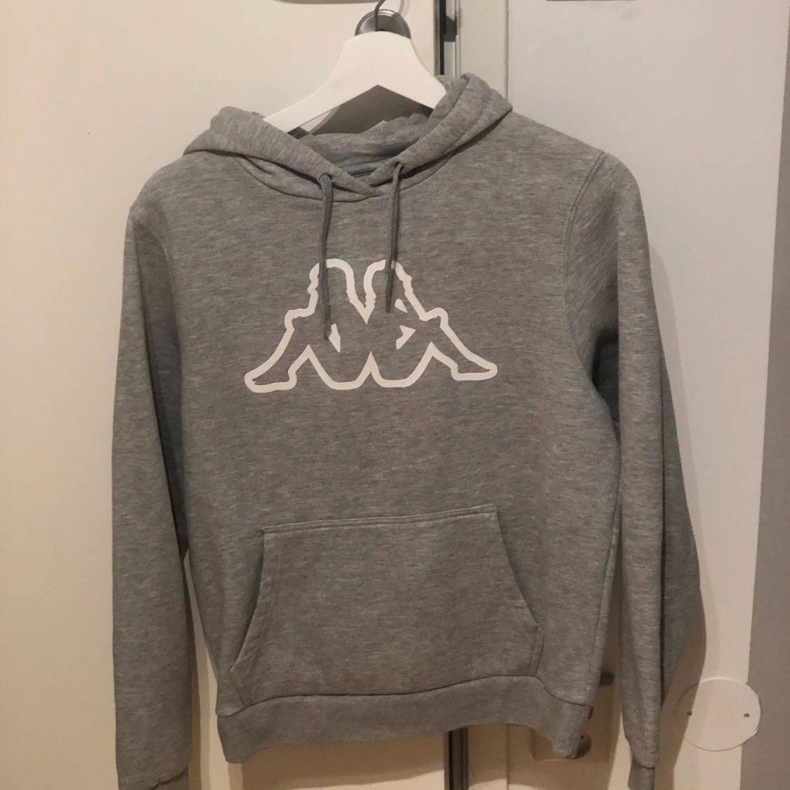 Kappa hoodie grå 