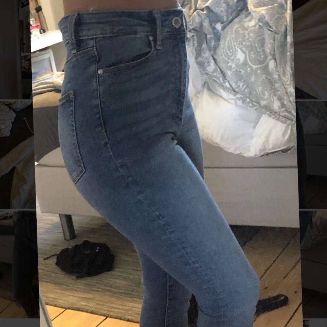 vanliga blå jeans från Cubus, storlek S