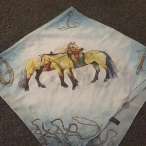 Mongoliska halsduk eller vägduk - Den kommer från Mongoliet . Den är silk tyg den är oanvänd 