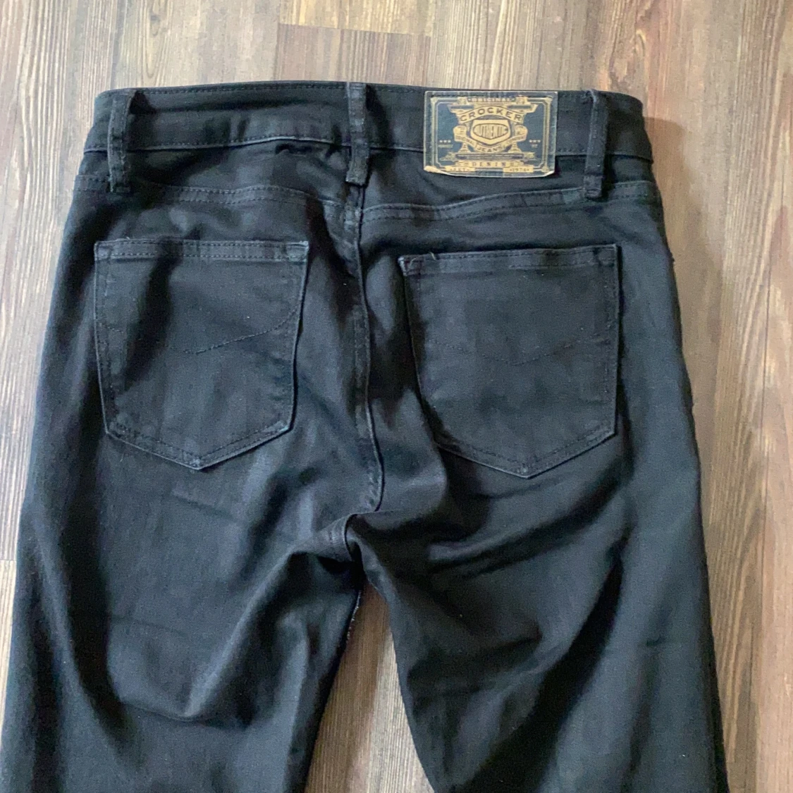 Crocker black bootcut jeans strl 27 - 90