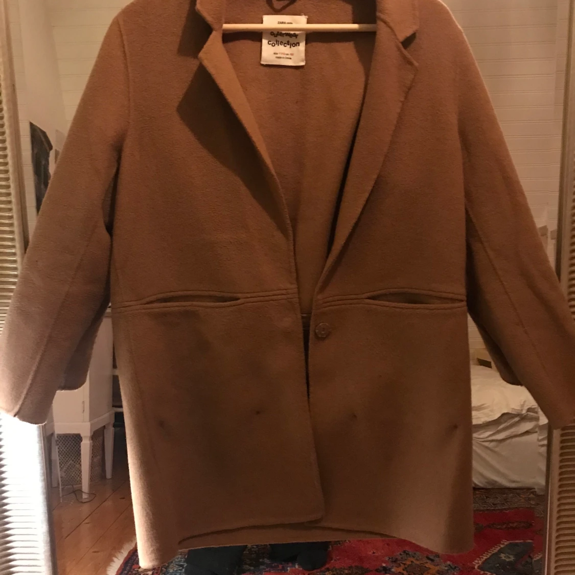 Brun kappa i bommul - 90