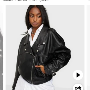 Skinnjacka - Säljer denna skinnjacka i storlek 34, aldrig använd! Frakt -88kr