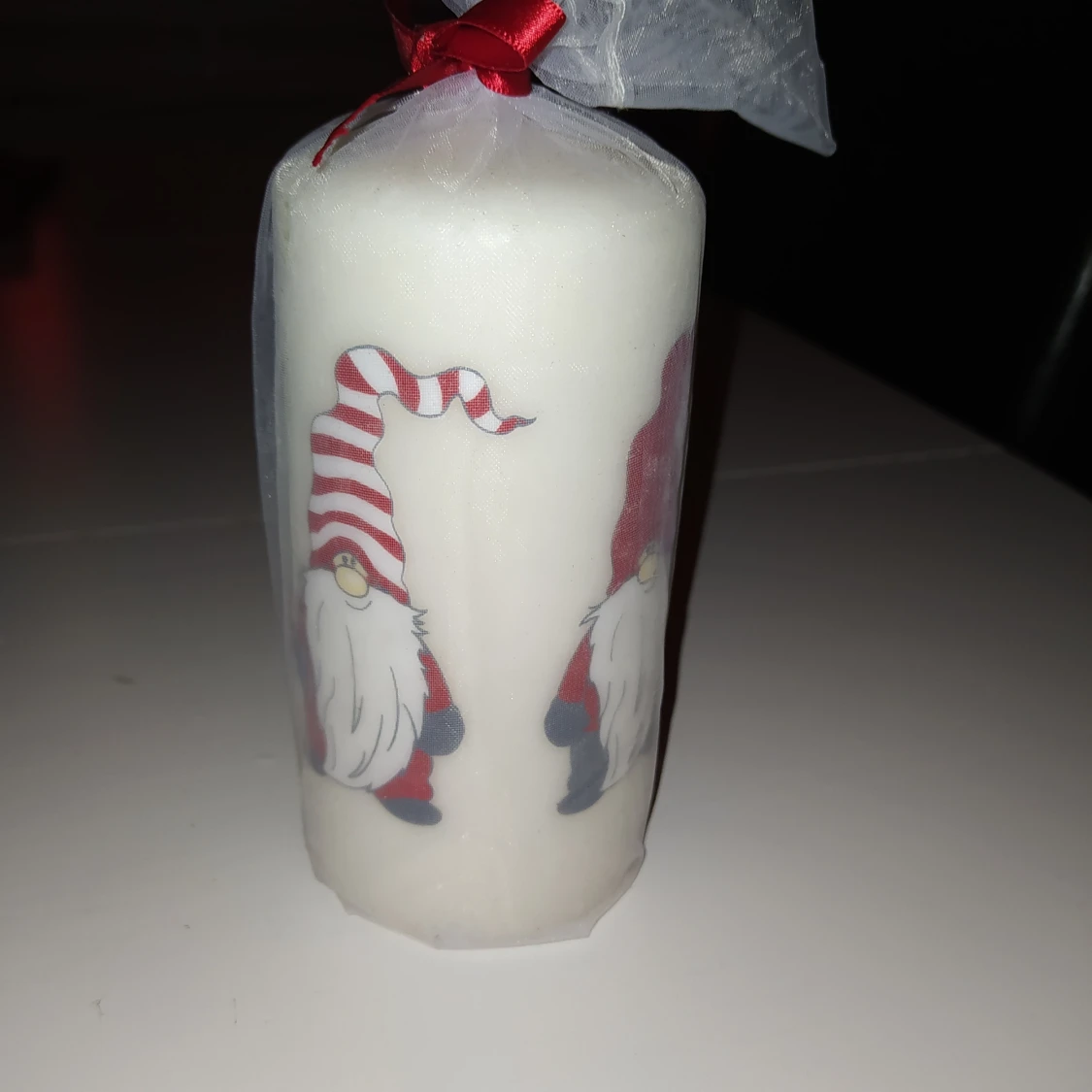 Tomte ljus i förpackning - 91