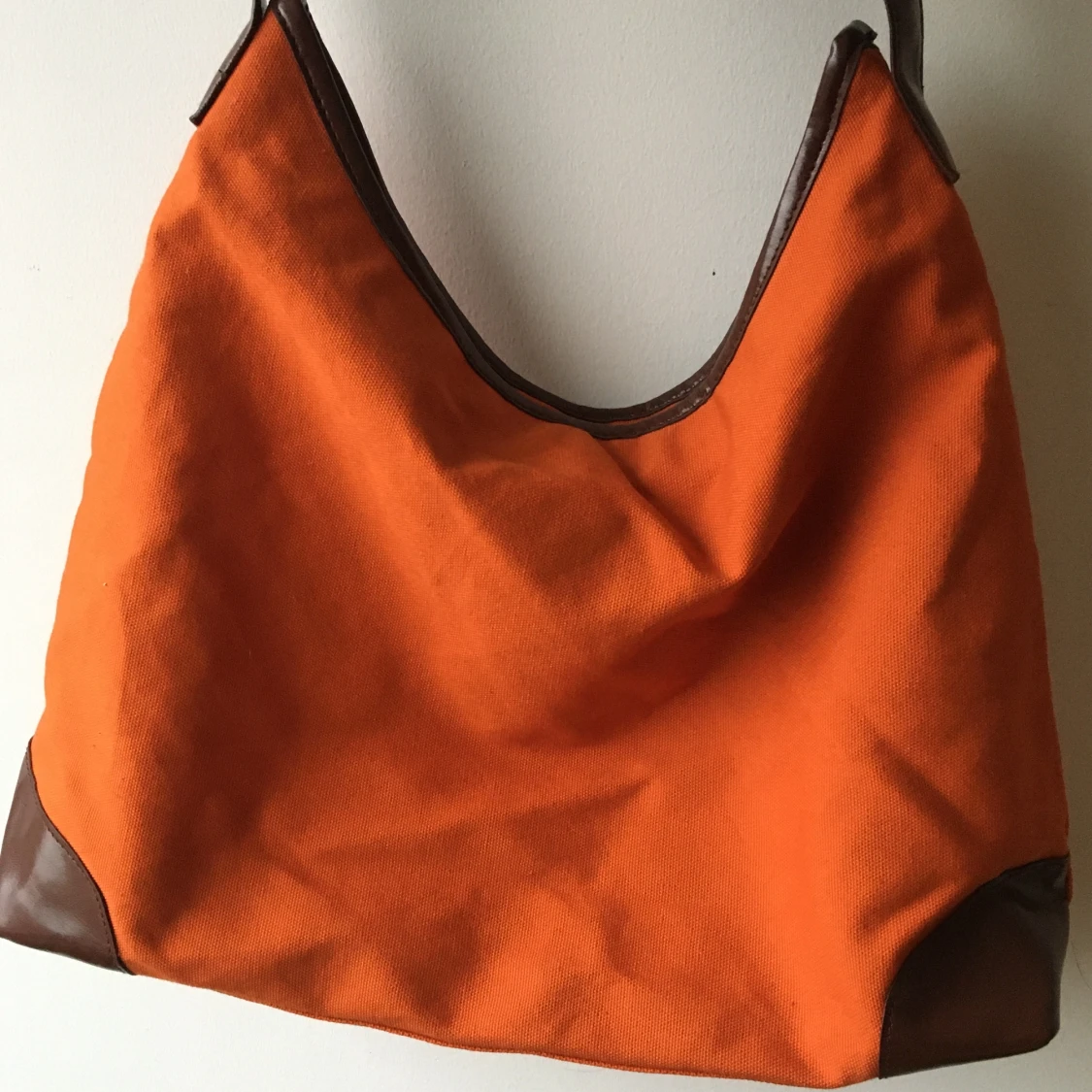 orange vintage väska - 90