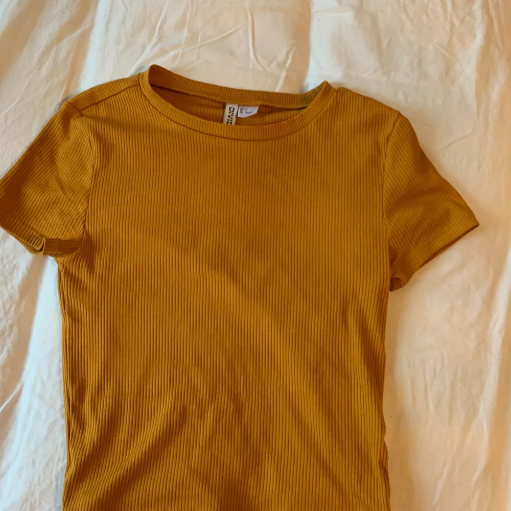 En orange t shirt/ topp (lite kortare än en t shirt) från HM🙌. Toppar.