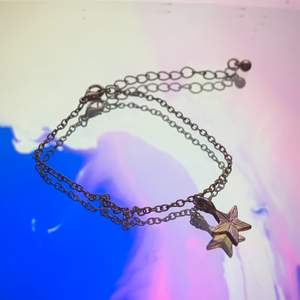 Ett väldigt fint och enkelt armband med ett stjärna på som berlock ⭐️  julklappstips? :-)