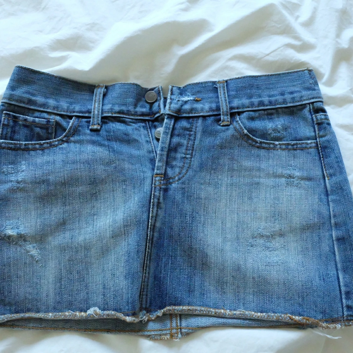 Jeans kjol (storlek M) - 90