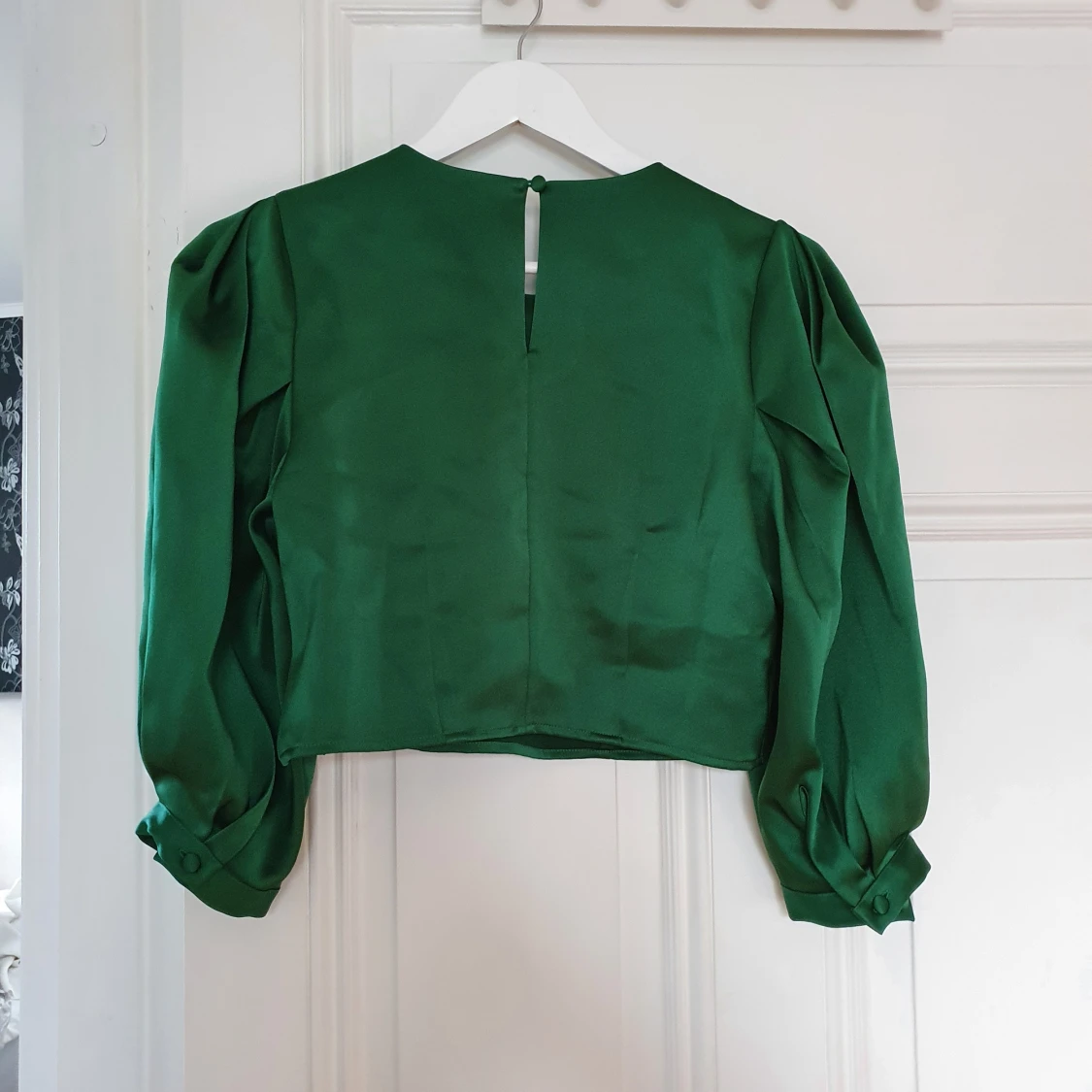 Smaragdgrön blus - 90