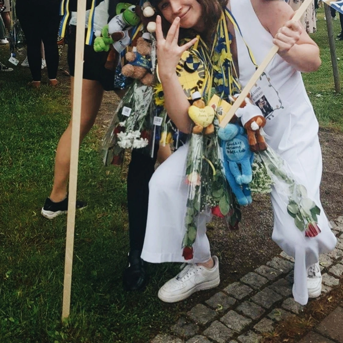 Byxdress för studenten - storlek 38 - 90