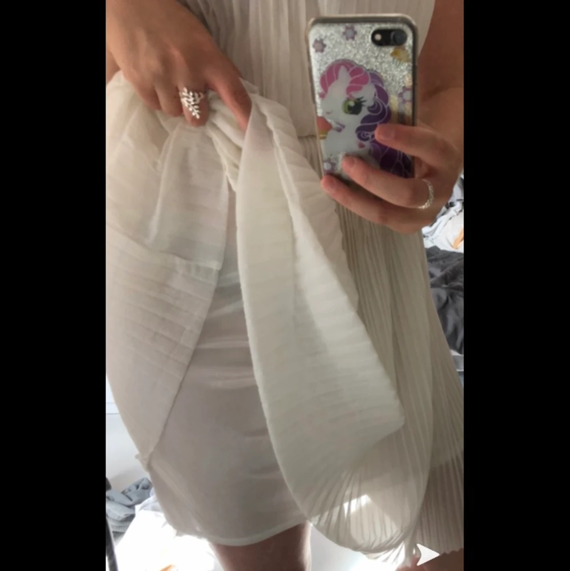 Vit klänning - 91