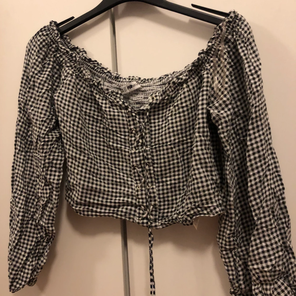 Rutig croptop - 90