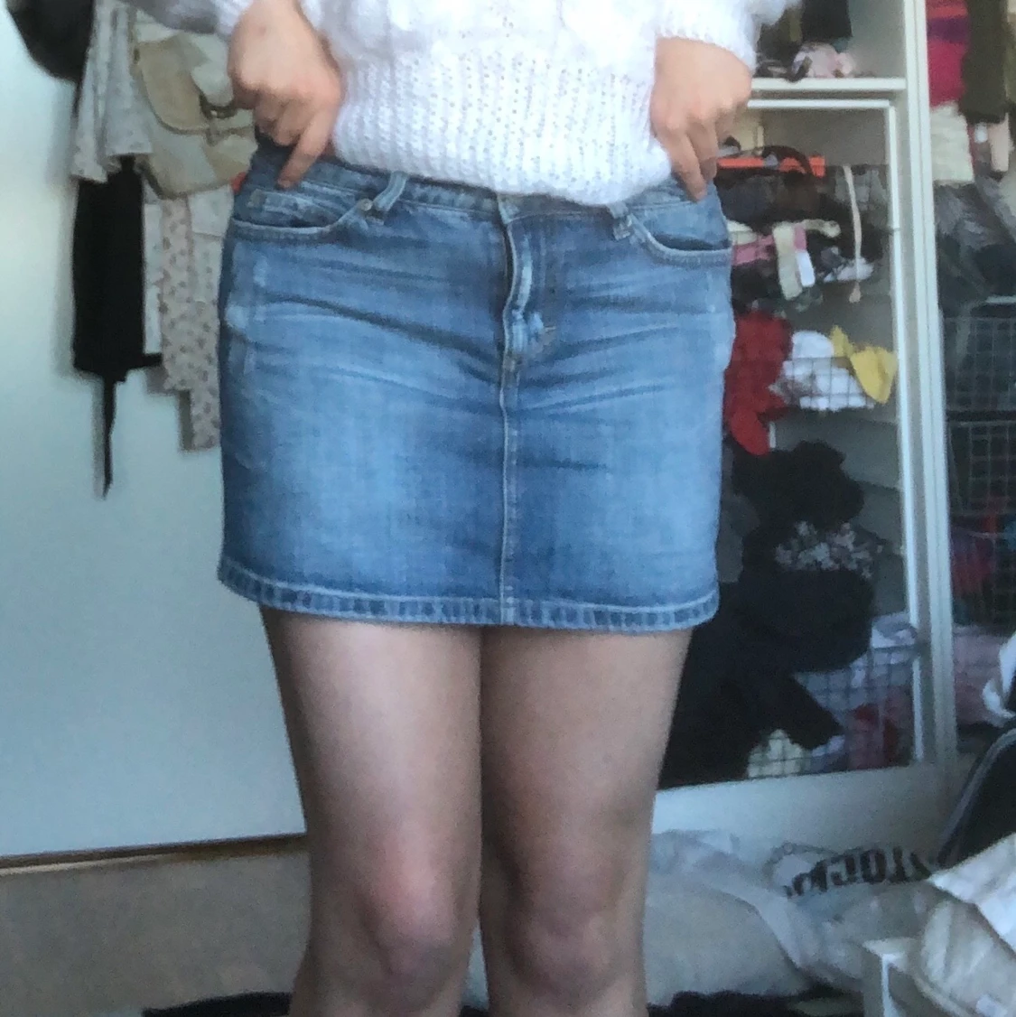 Söt jeanskjol  - 90